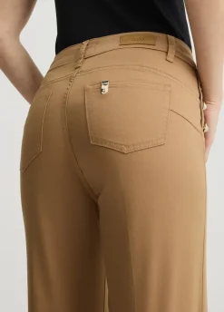 Liu Jo Pantalon évasé avec boutons|Femme Pantalons