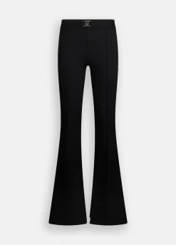 Liu Jo Pantalon évasé avec ceinture logotée|Femme Pantalons|Tailleurs