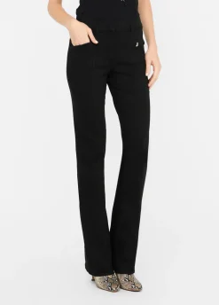 Liu Jo Pantalon évasé en bull de coton|Femme Pantalons