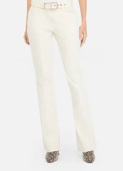 Liu Jo Pantalon évasé en bull de coton|Femme Pantalons