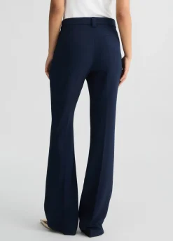Liu Jo Pantalon évasé en crêpe cady|Femme Pantalons|Tailleurs