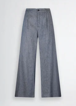 Liu Jo Pantalon évasé en denim|Femme Pantalons|Tailleurs