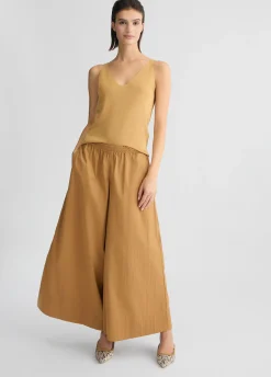 Liu Jo Pantalon évasé en nylon|Femme Pantalons
