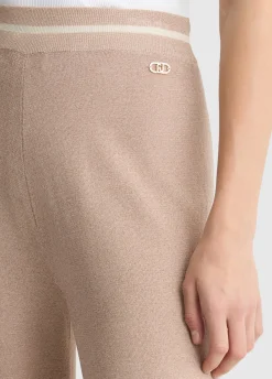Liu Jo Pantalons larges en Lurex®|Femme Vêtements De Sport|Pantalons