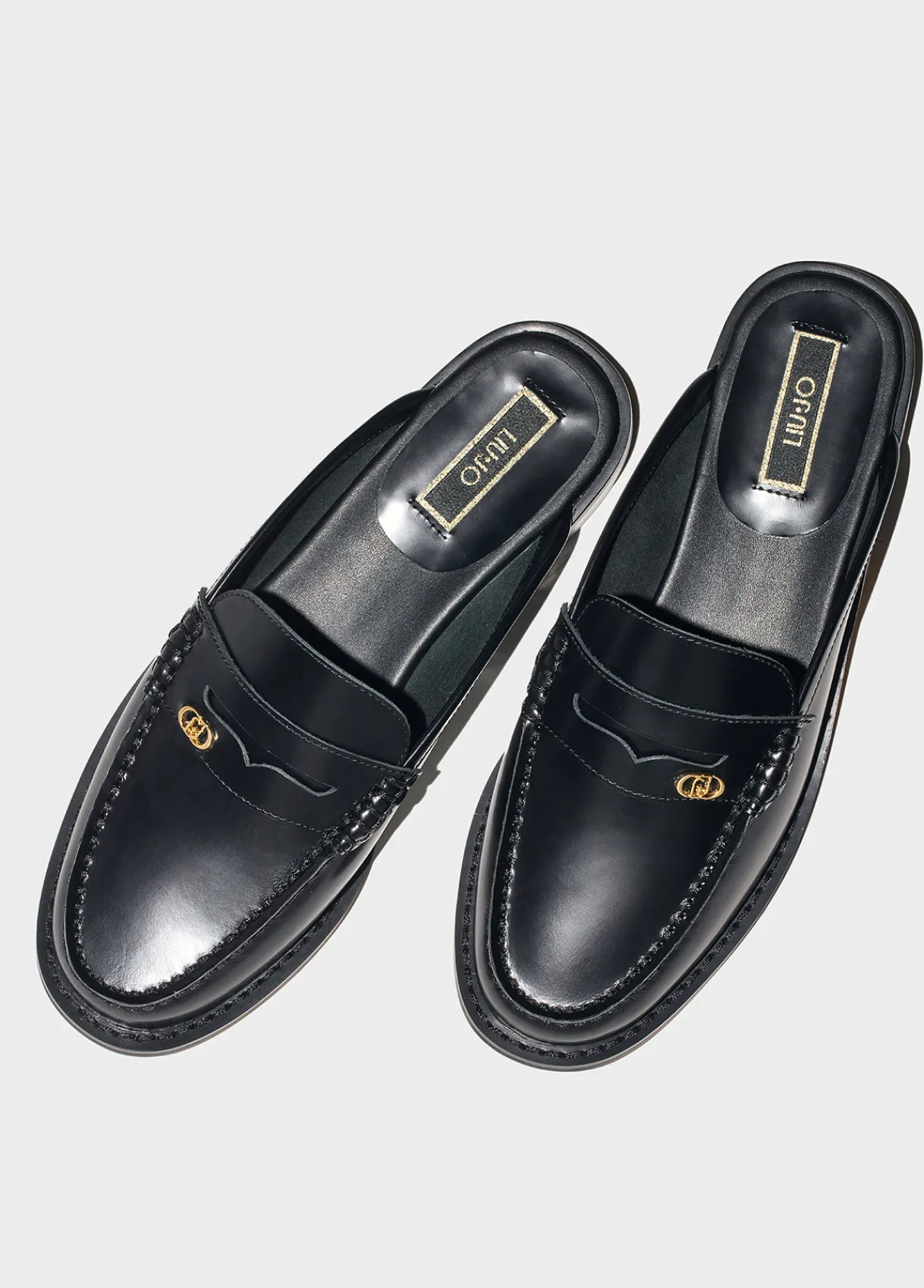 Liu Jo Pantoufles en cuir|Femme Most Wanted|Mocassins