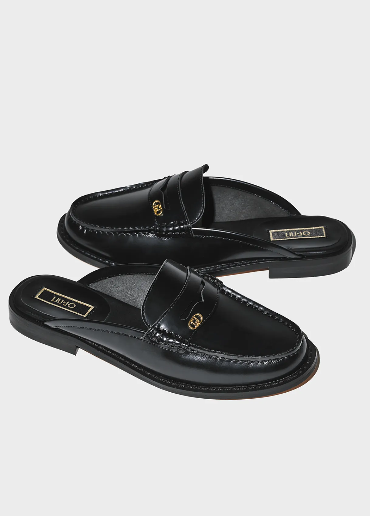 Liu Jo Pantoufles en cuir|Femme Most Wanted|Mocassins