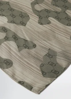 Liu Jo Pashmina camouflage|Homme Echarpes Et Chapeaux