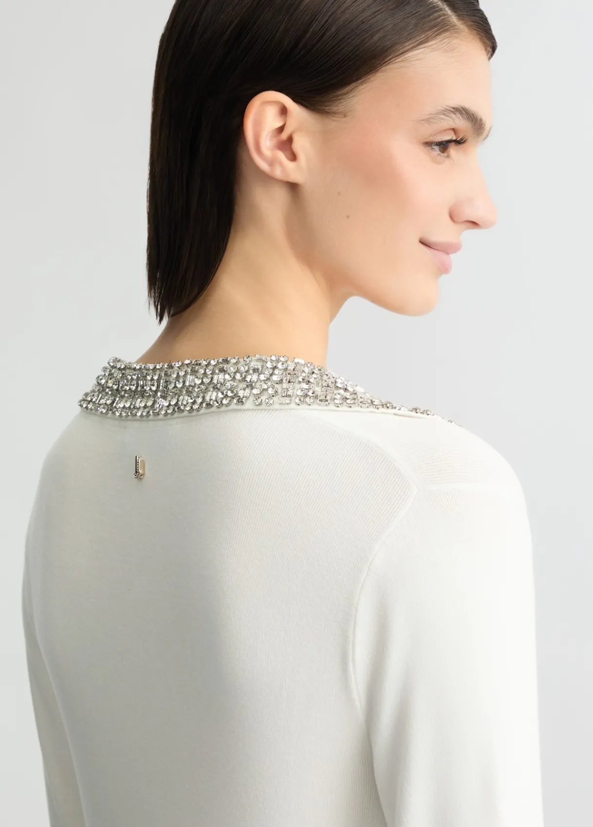 Liu Jo Polo avec broderies de bijoux|Femme Mailles