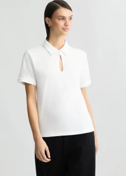 Liu Jo Polo avec strass|Femme T-Shirts Et Tops