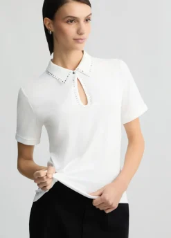 Liu Jo Polo avec strass|Femme T-Shirts Et Tops