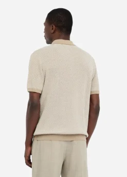 Liu Jo Polo en coton et soie|Homme Pulls Et Sweaters