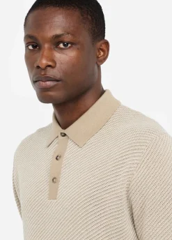 Liu Jo Polo en coton et soie|Homme Pulls Et Sweaters