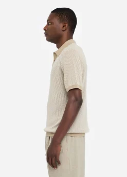 Liu Jo Polo en coton et soie|Homme Pulls Et Sweaters