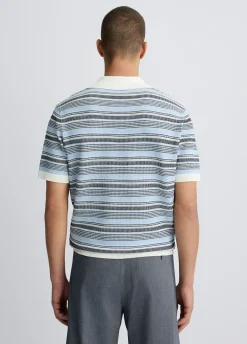 Liu Jo Polo en jacquard pour homme|Homme Pulls Et Sweaters|Polos Et T-Shirts