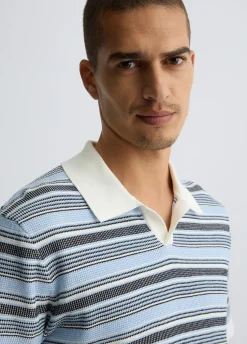 Liu Jo Polo en jacquard pour homme|Homme Pulls Et Sweaters|Polos Et T-Shirts