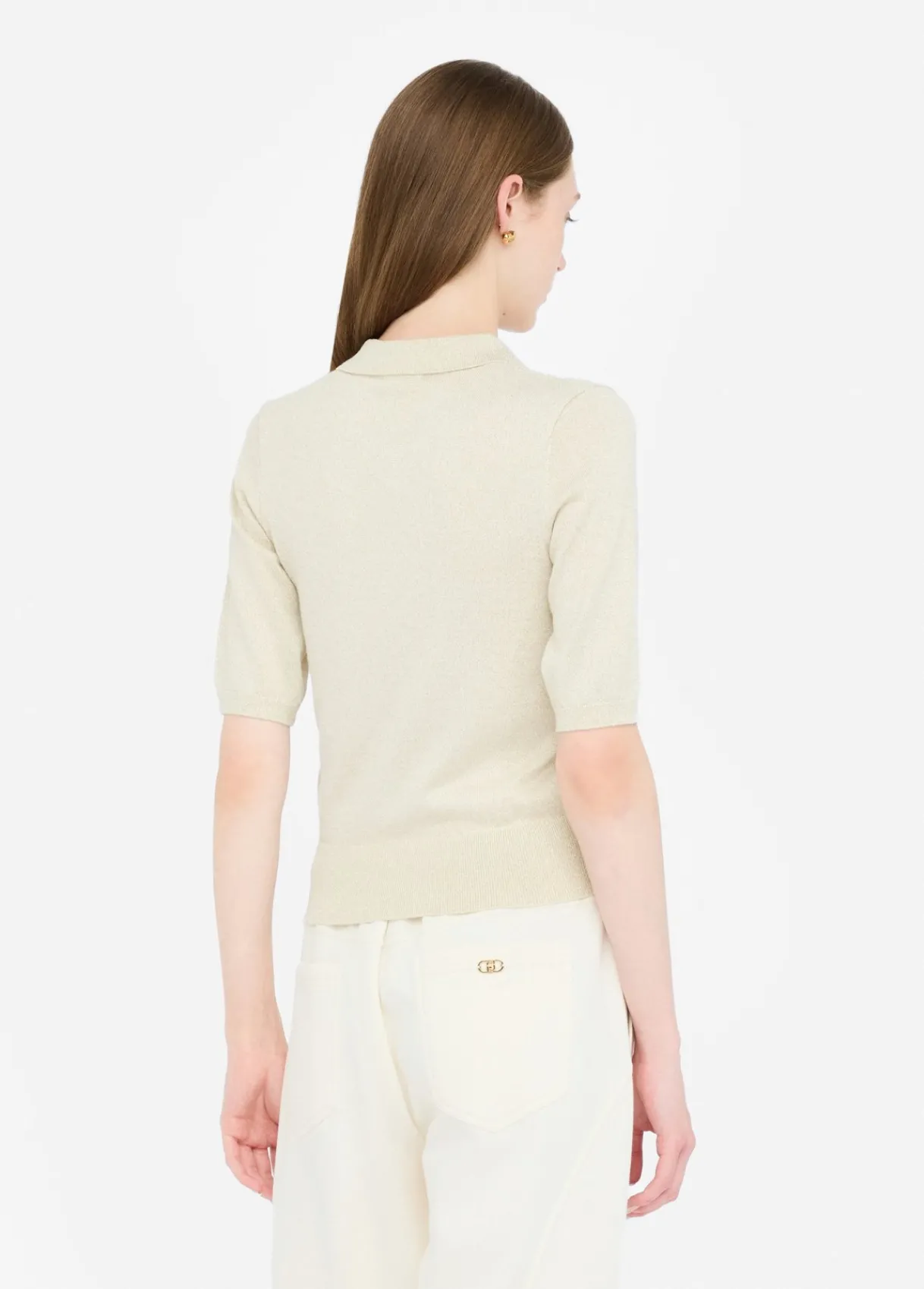 Liu Jo Polo en maille Lurex®|Femme Mailles