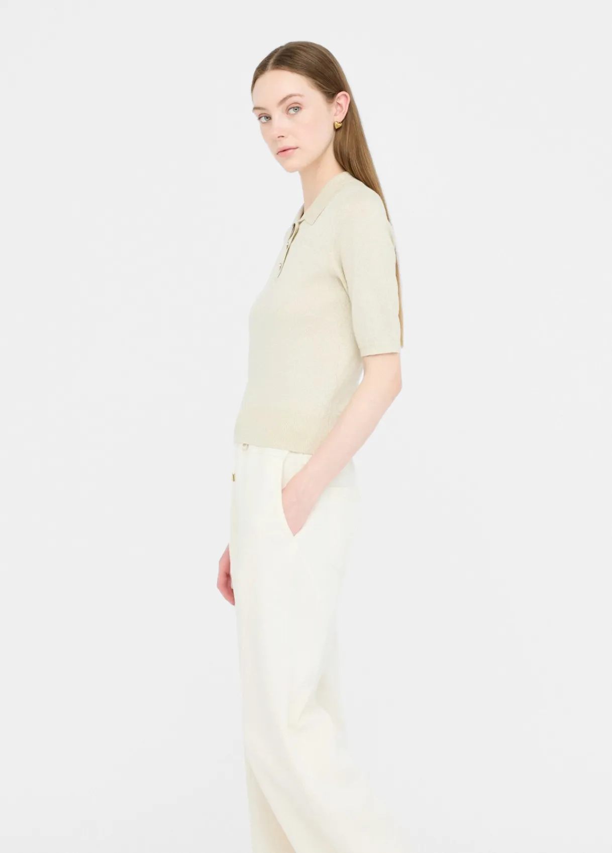Liu Jo Polo en maille Lurex®|Femme Mailles