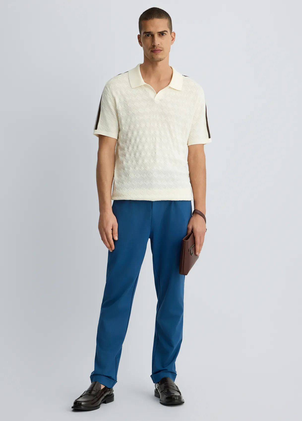 Liu Jo Polo jacquard|Homme Pulls Et Sweaters