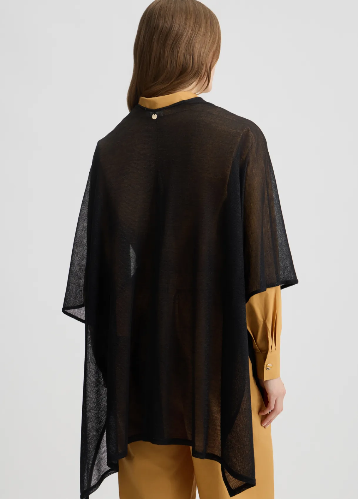 Liu Jo Poncho en maille Lurex®|Femme Manteaux