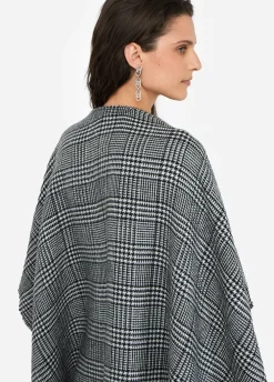 Liu Jo Poncho prince-de-galles|Femme Manteaux