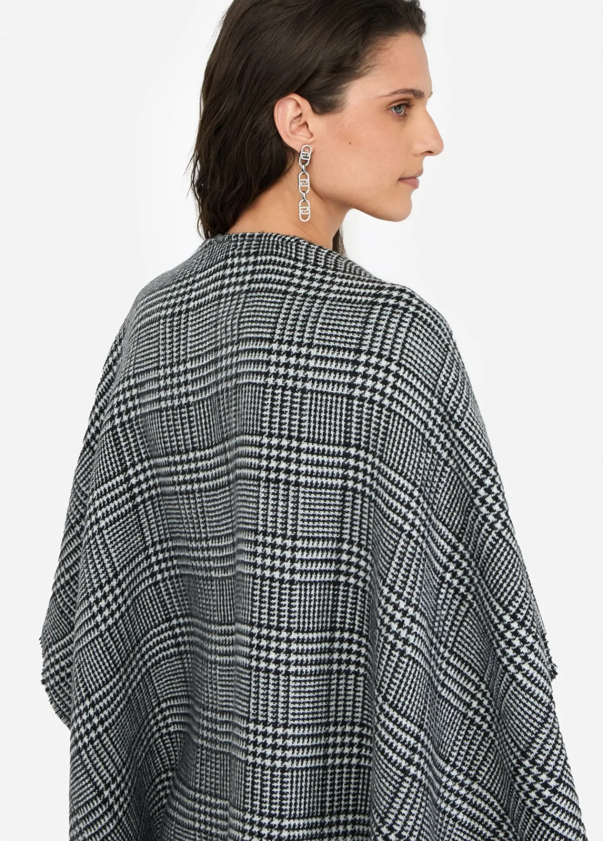 Liu Jo Poncho prince-de-galles|Femme Manteaux