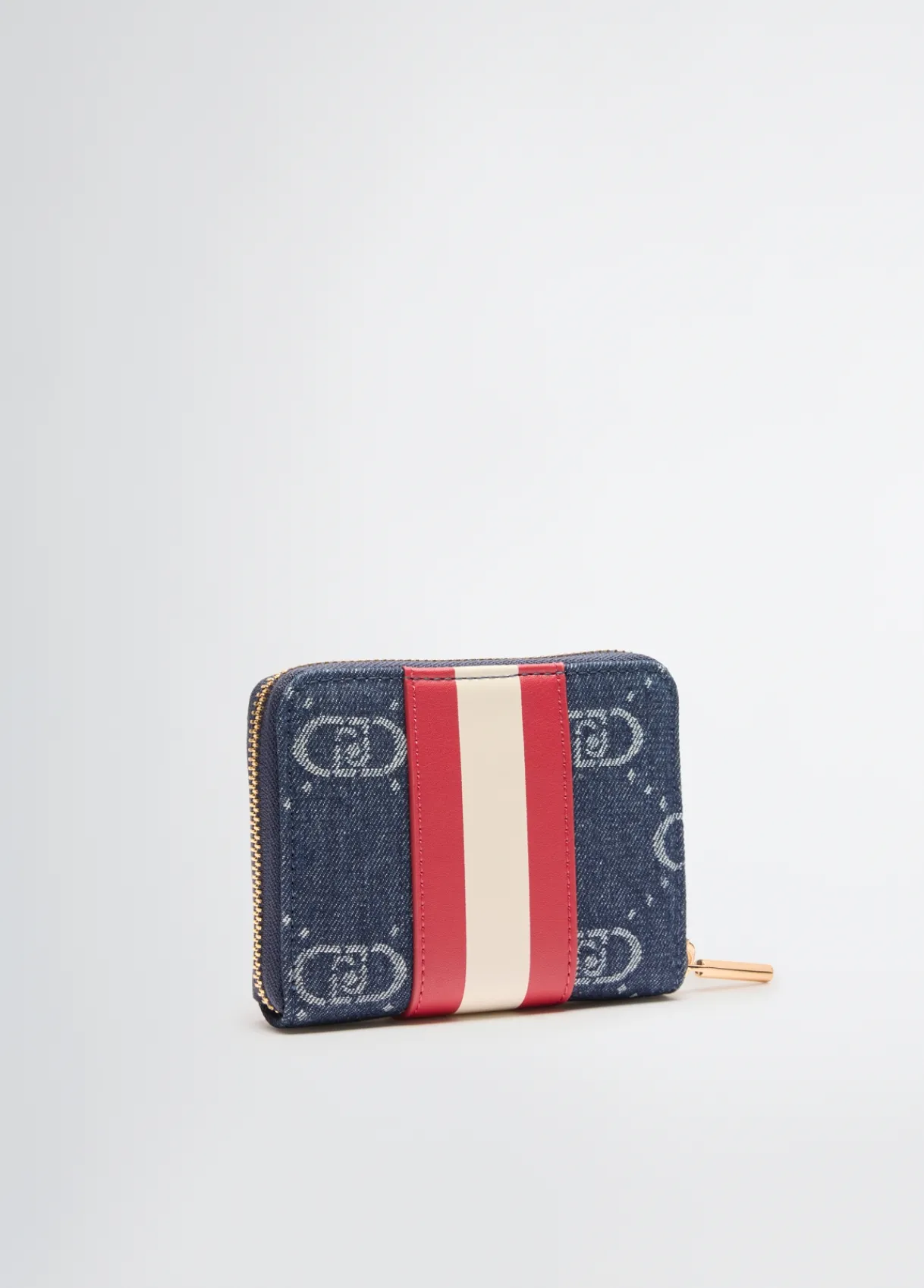 Liu Jo Portefeuille zippé tout autour jacquard|Femme Portefeuilles