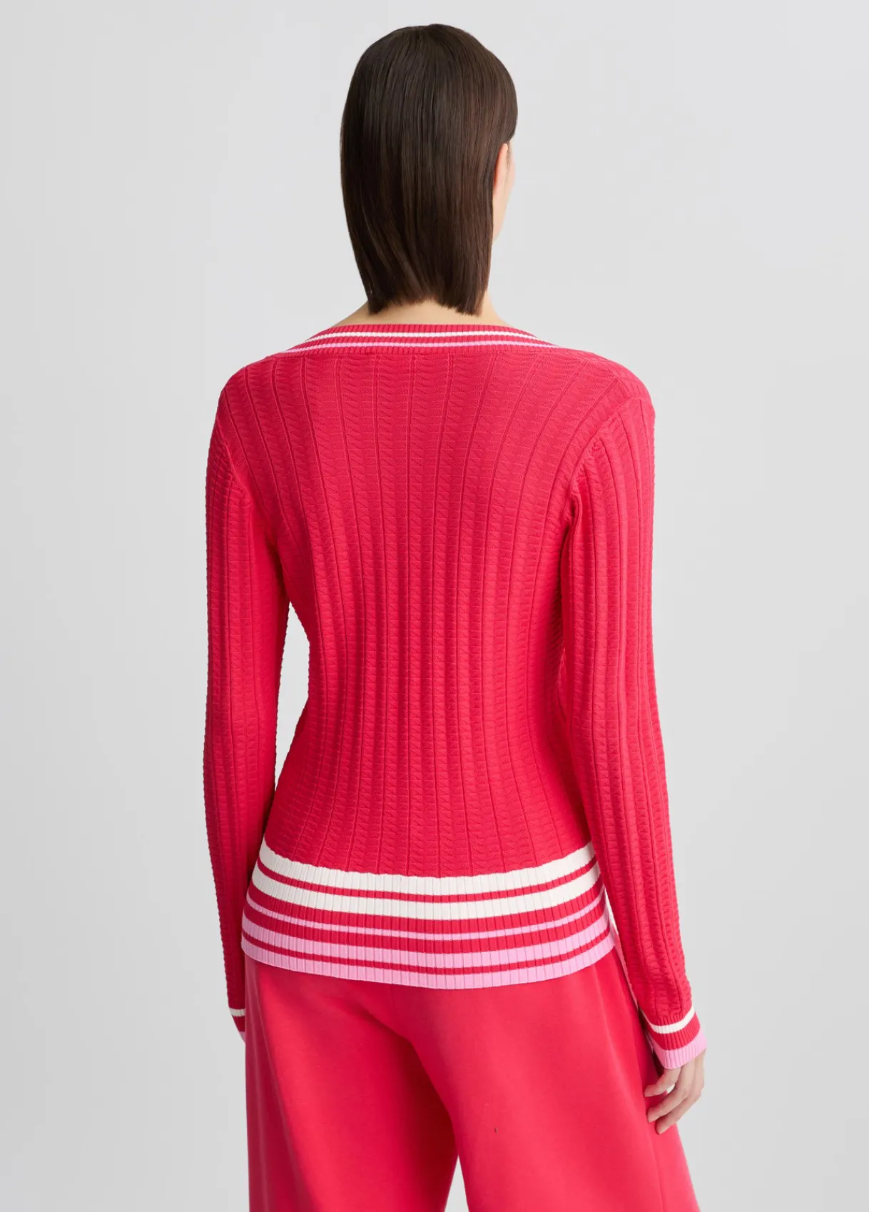 Liu Jo Pull à col en V|Femme Vêtements De Sport|Mailles