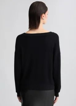 Liu Jo Pull à col en V|Femme Vêtements De Sport|Mailles