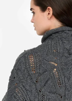 Liu Jo Pull à col roulé orné de pierres|Femme Mailles