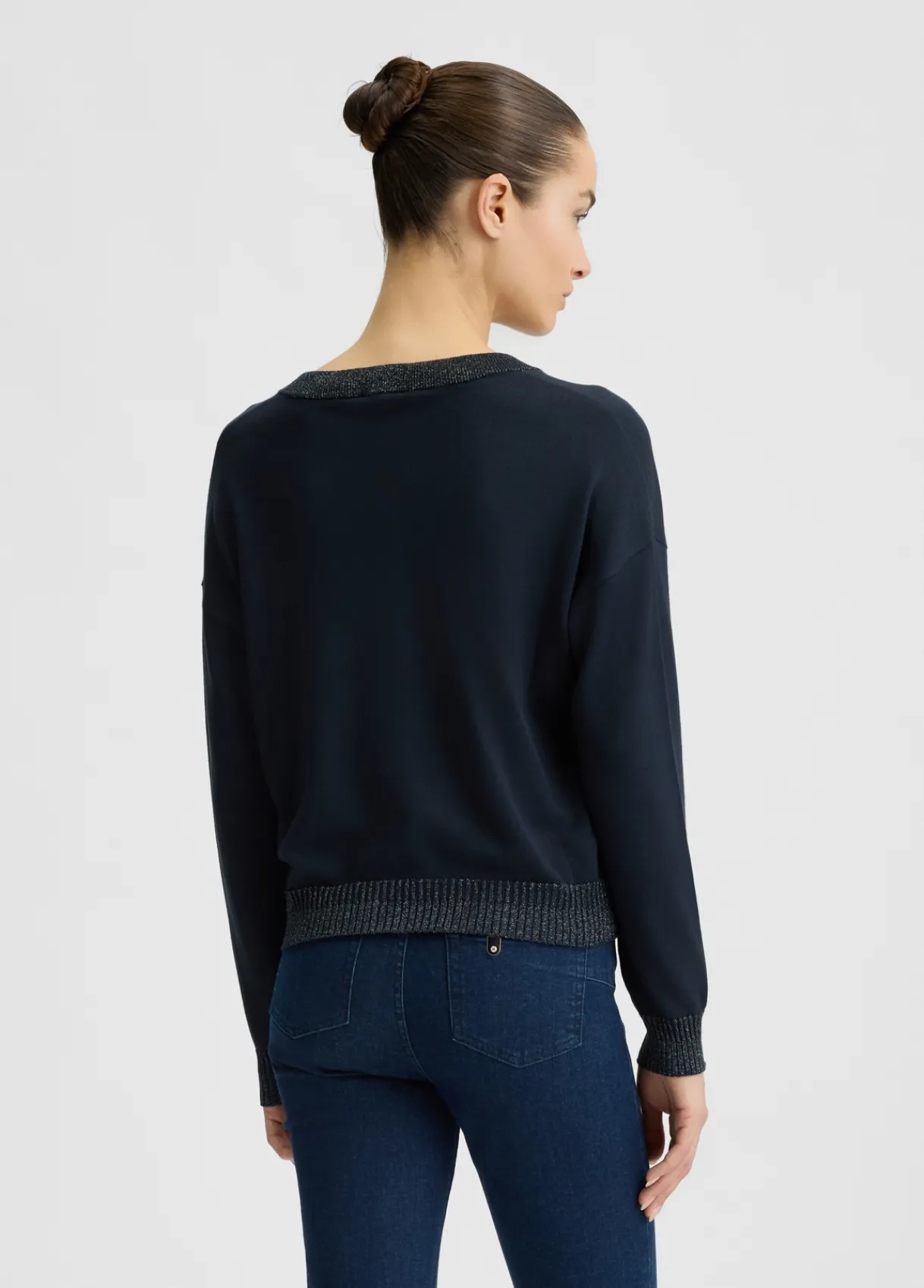 Liu Jo Pull à encolure en V|Femme Mailles
