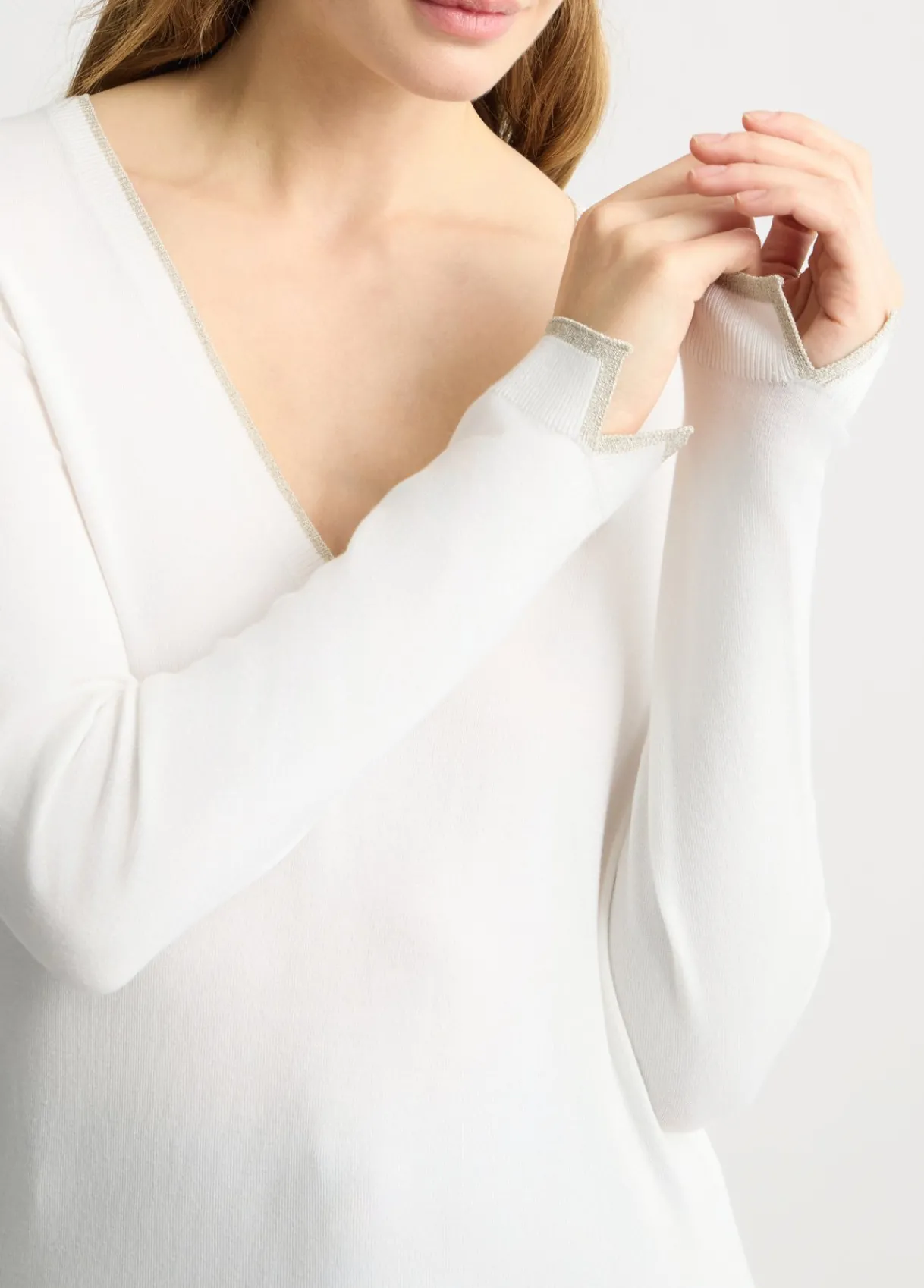 Liu Jo Pull à encolure en V|Femme Mailles