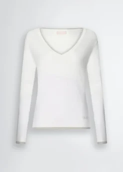 Liu Jo Pull à encolure en V|Femme Mailles