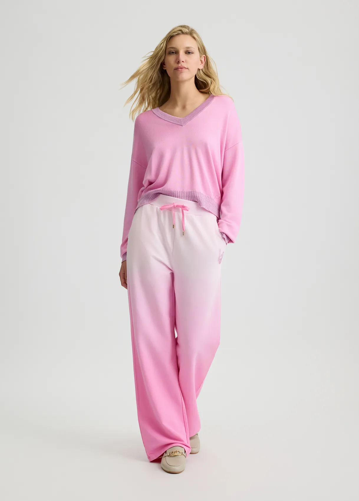 Liu Jo Pull à encolure en V|Femme Vêtements De Sport|Mailles