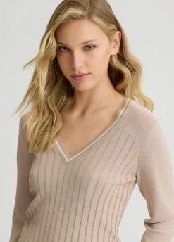 Liu Jo Pull à encolure en V|Femme Vêtements De Sport|Mailles