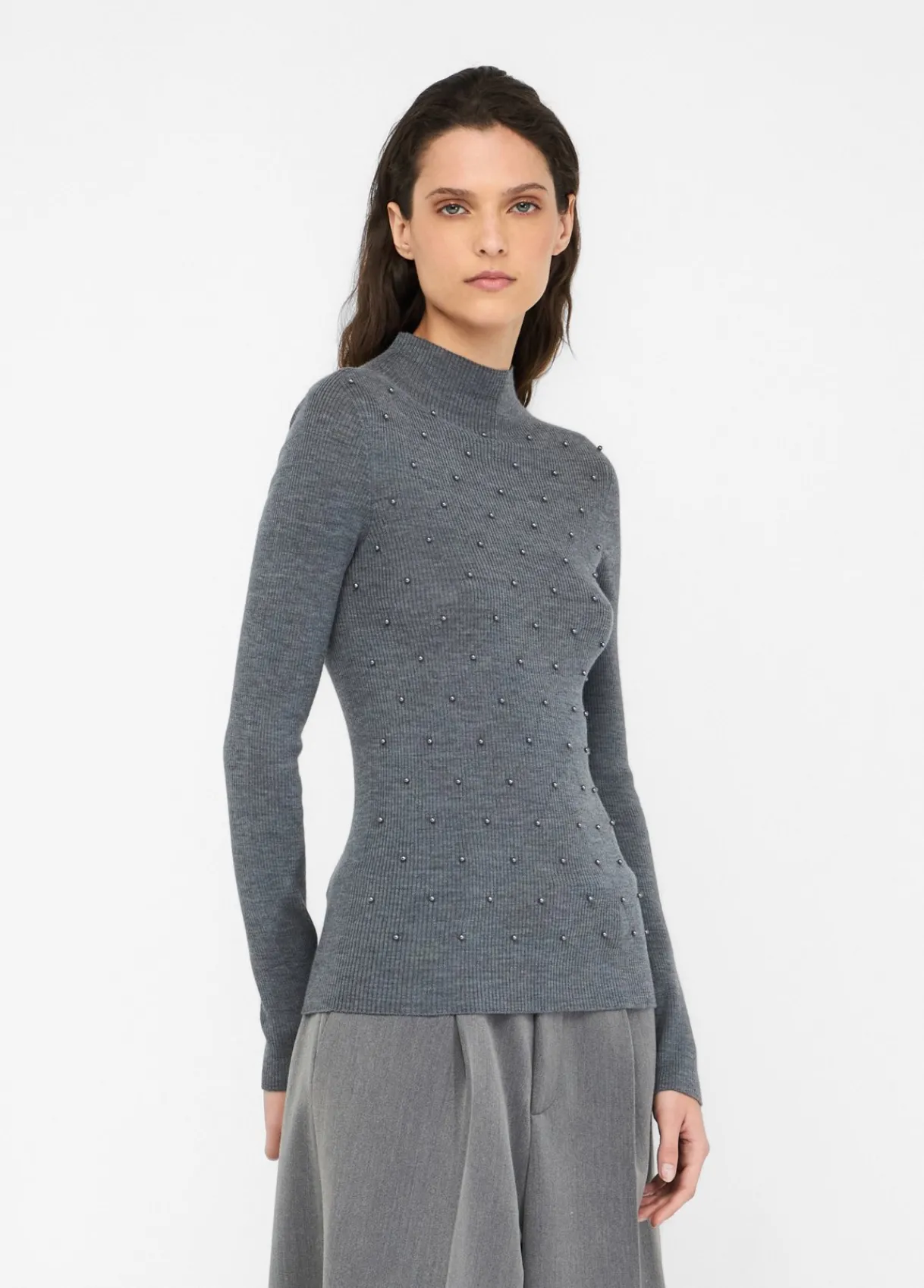 Liu Jo Pull 100% laine avec applications|Femme Mailles