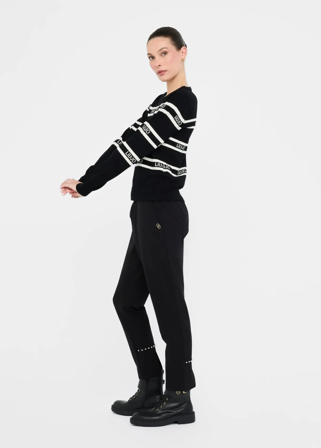 Liu Jo Pull à rayures|Femme Vêtements De Sport|Mailles