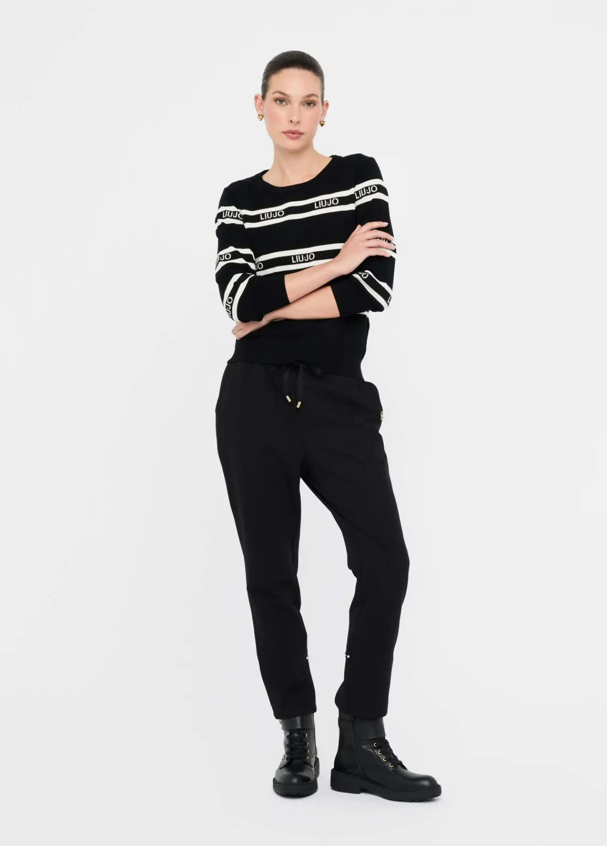 Liu Jo Pull à rayures|Femme Vêtements De Sport|Mailles