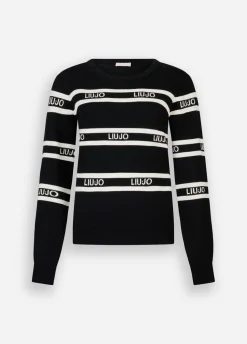 Liu Jo Pull à rayures|Femme Vêtements De Sport|Mailles