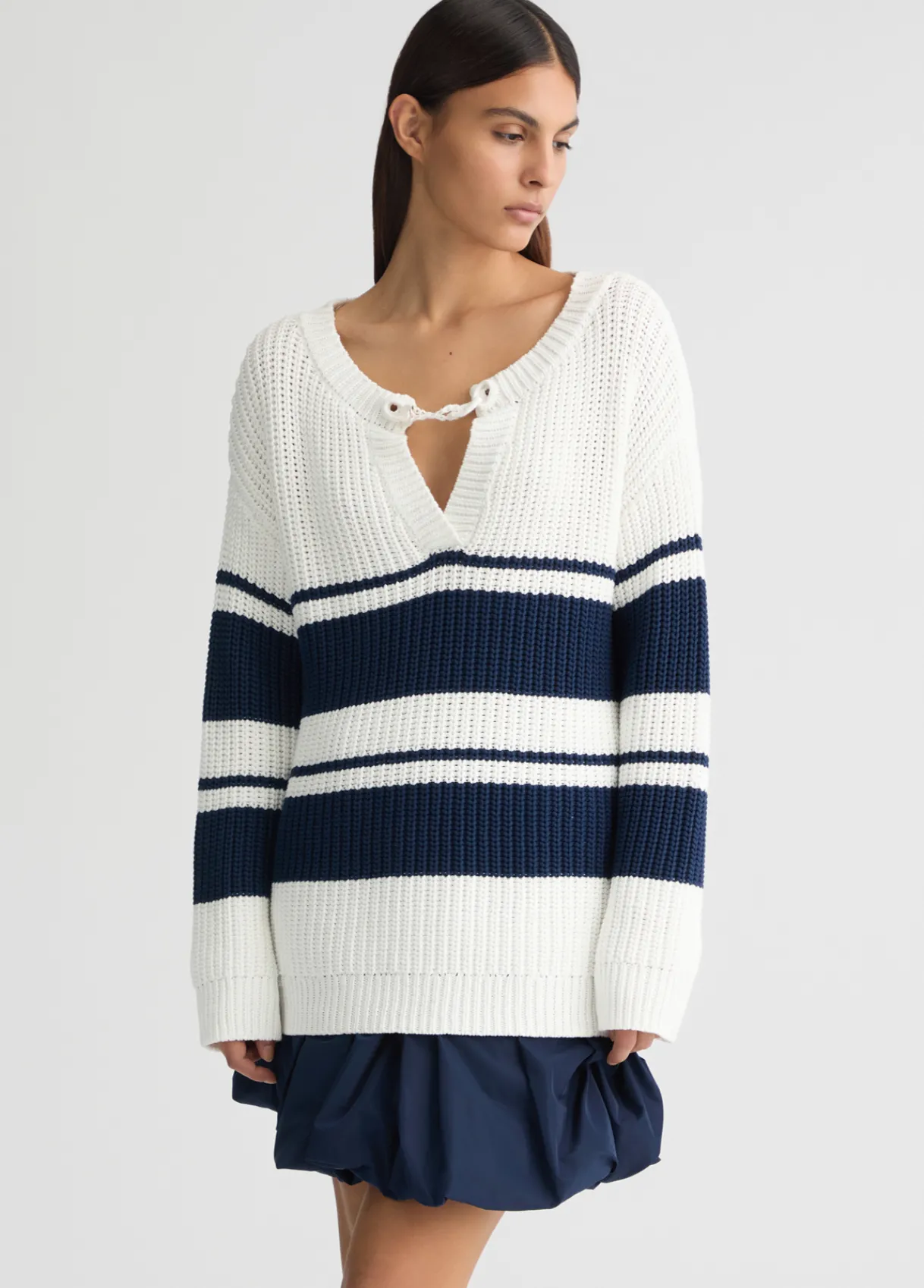 Liu Jo Pull à rayures|Femme Mailles