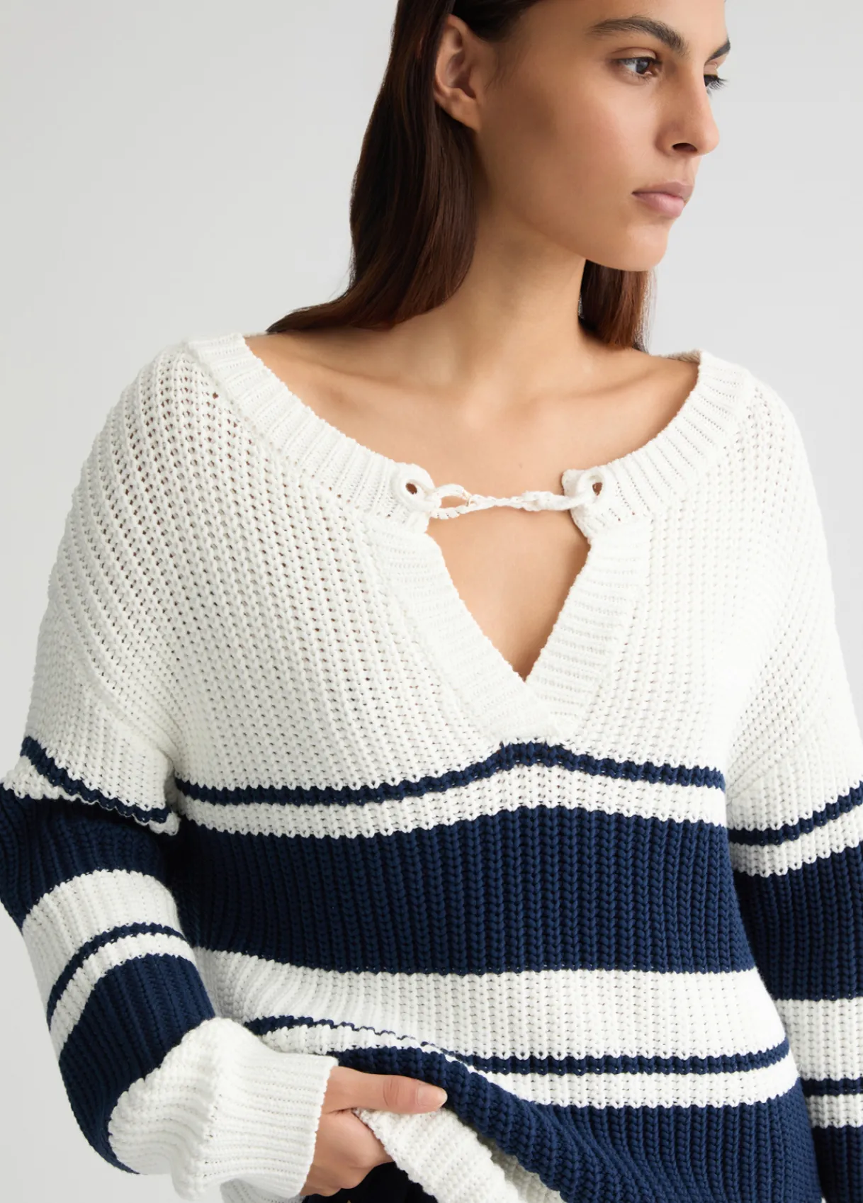 Liu Jo Pull à rayures|Femme Mailles