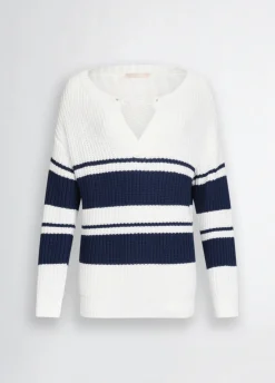 Liu Jo Pull à rayures|Femme Mailles