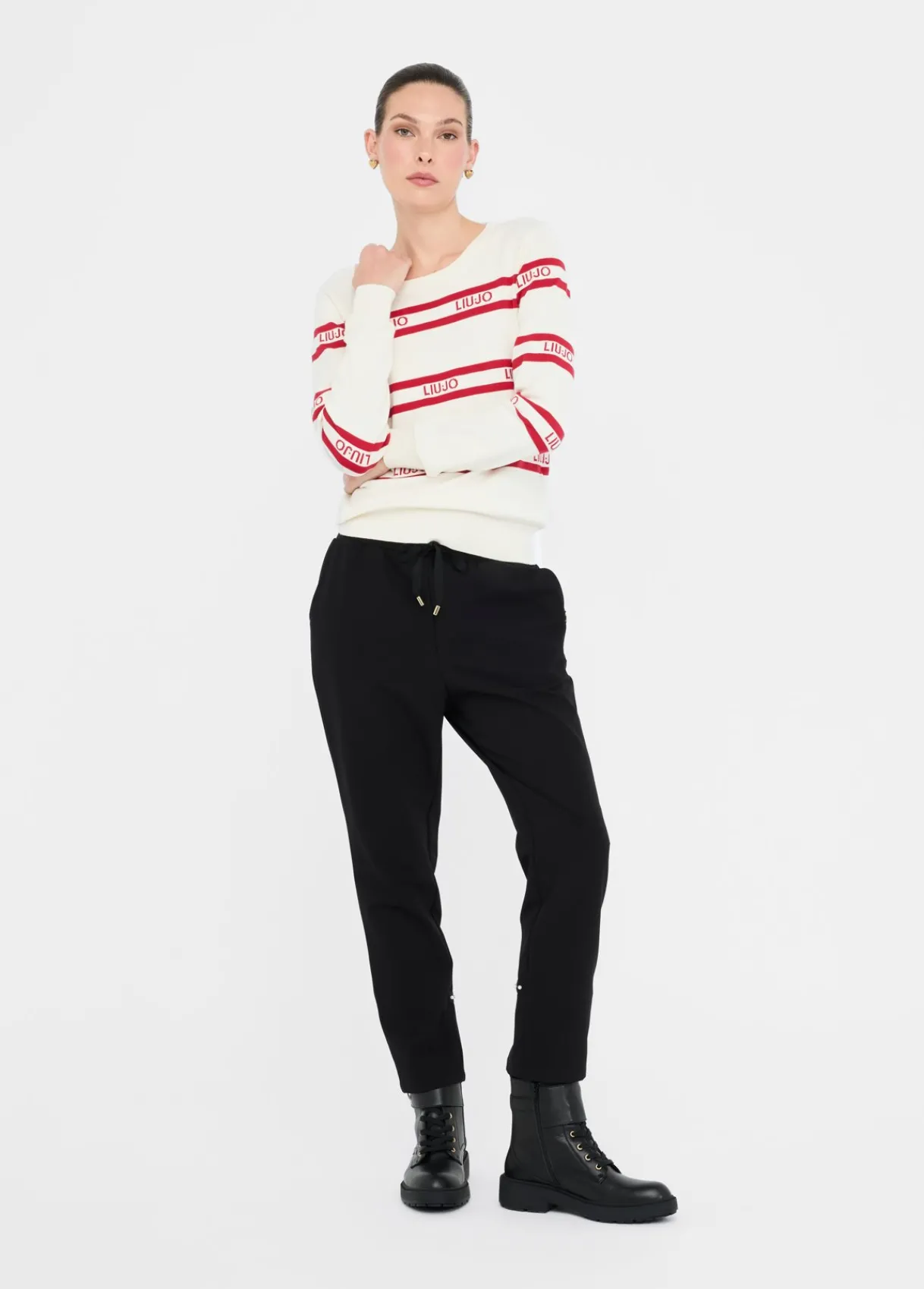 Liu Jo Pull à rayures|Femme Vêtements De Sport|Mailles