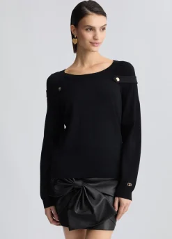 Liu Jo Pull avec boutons|Femme Vêtements De Sport|Mailles