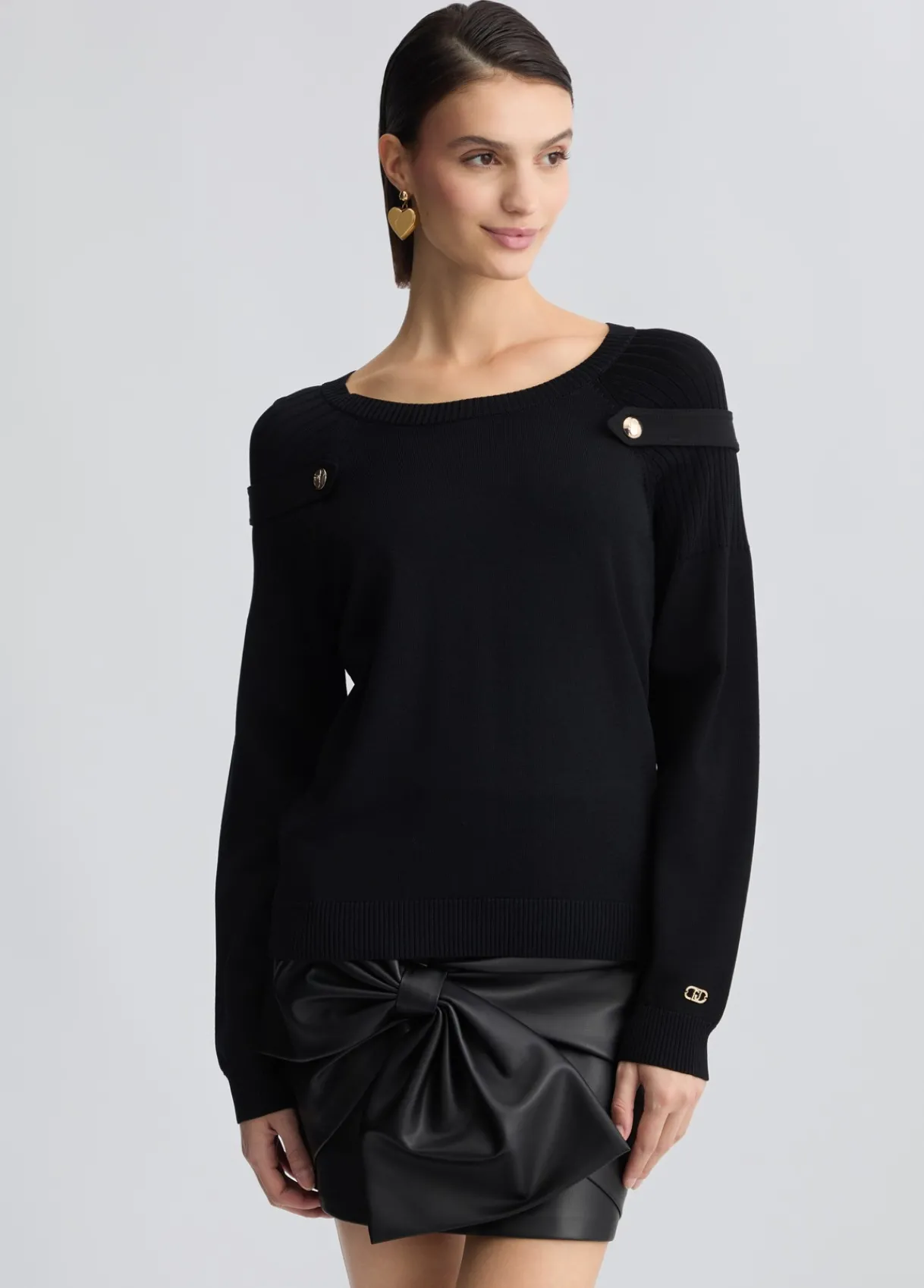 Liu Jo Pull avec boutons|Femme Vêtements De Sport|Mailles