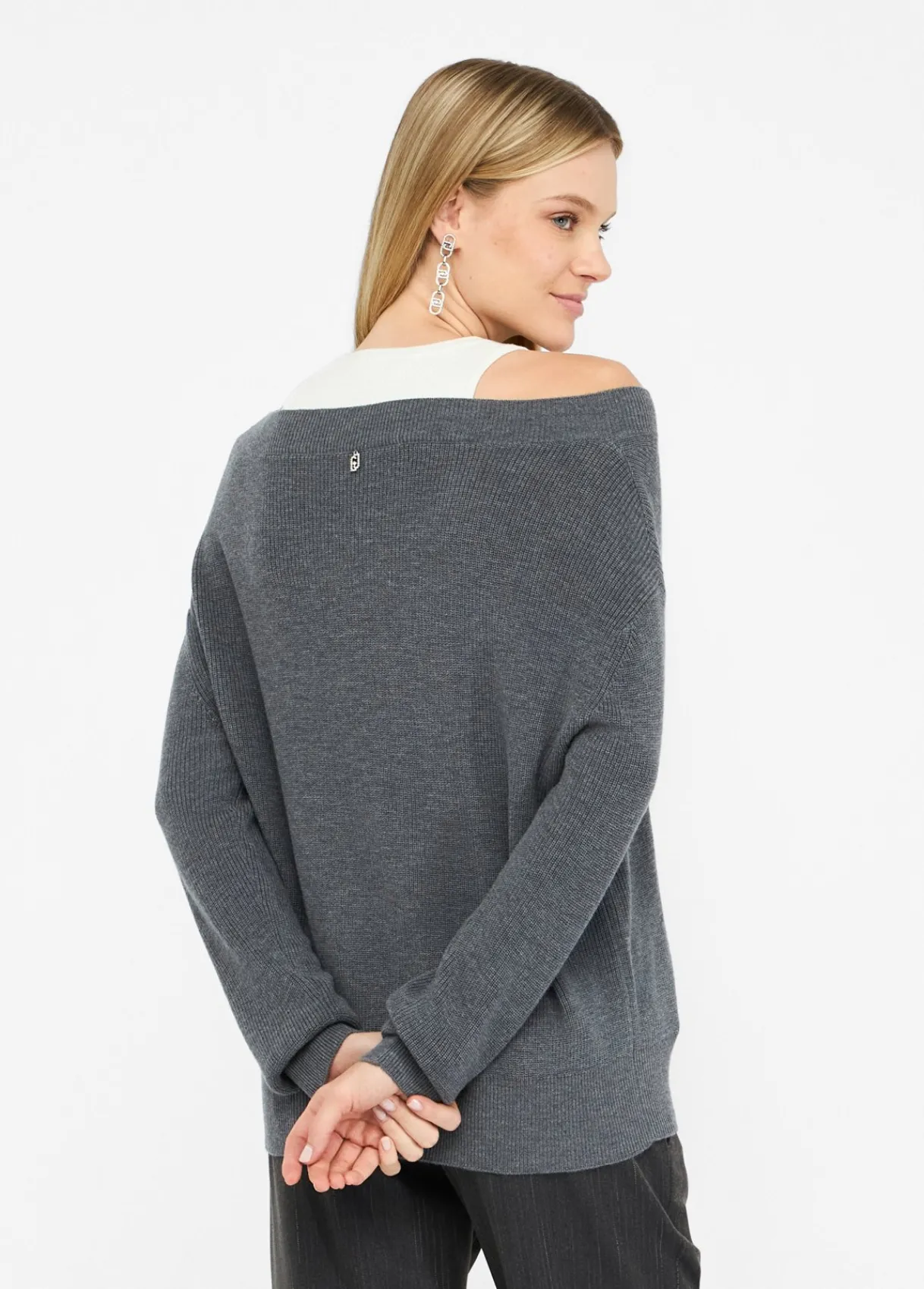 Liu Jo Pull avec broderies bijoux|Femme Mailles