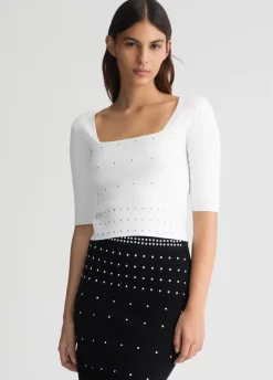 Liu Jo Pull avec clous|Femme Mailles