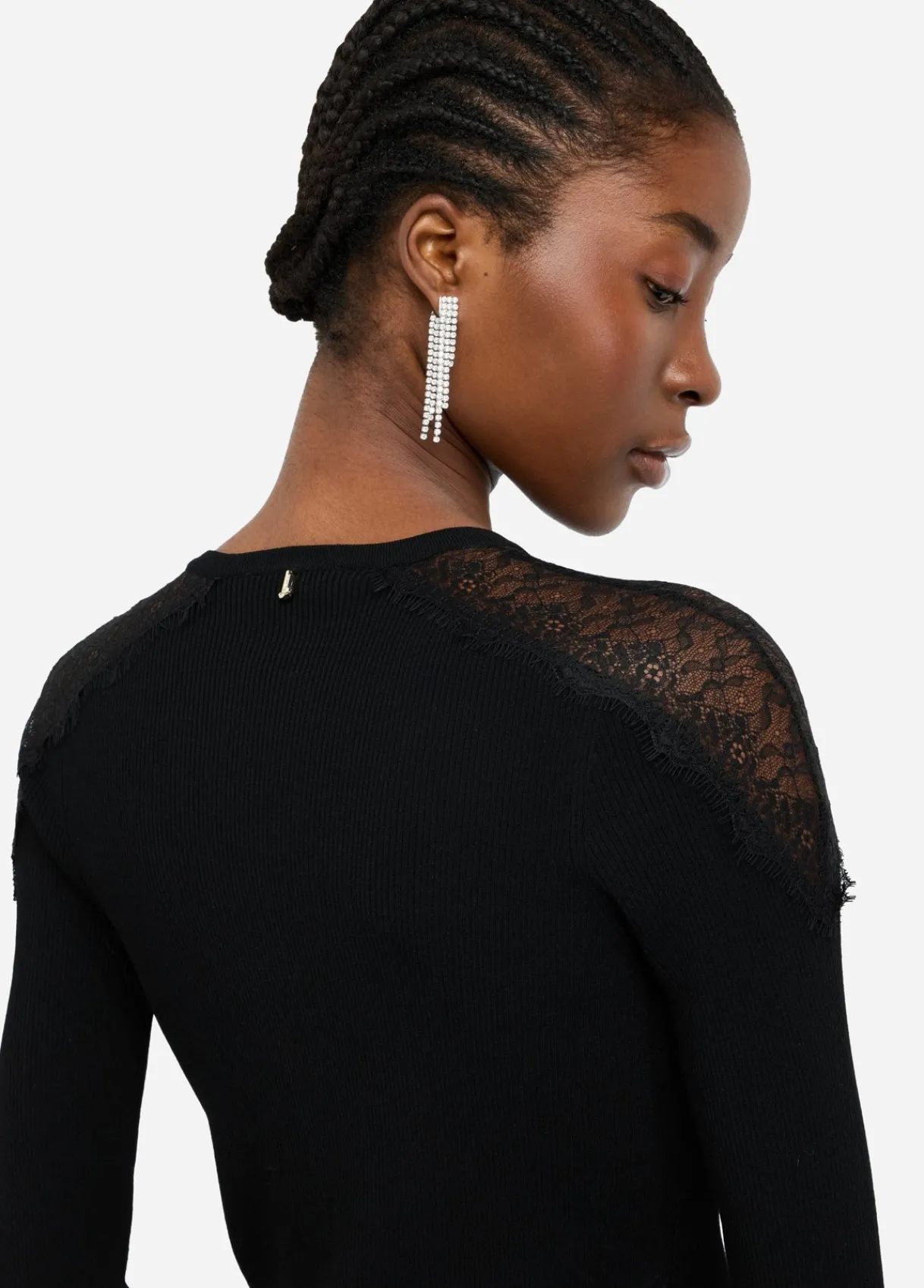 Liu Jo Pull avec dentelle|Femme Mailles