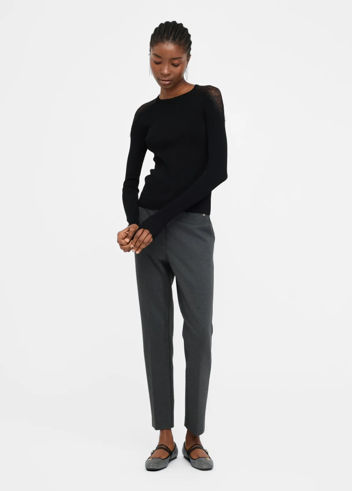 Liu Jo Pull avec dentelle|Femme Mailles