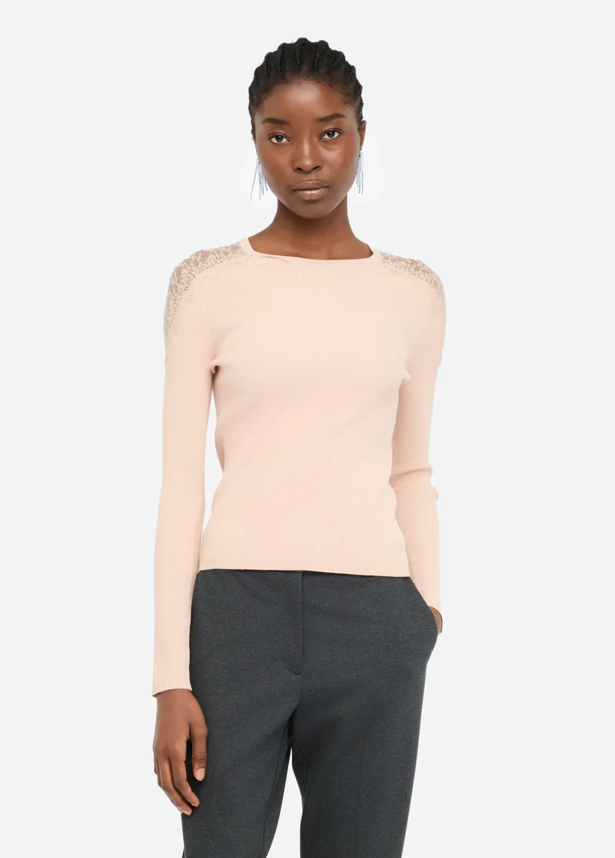 Liu Jo Pull avec dentelle|Femme Mailles