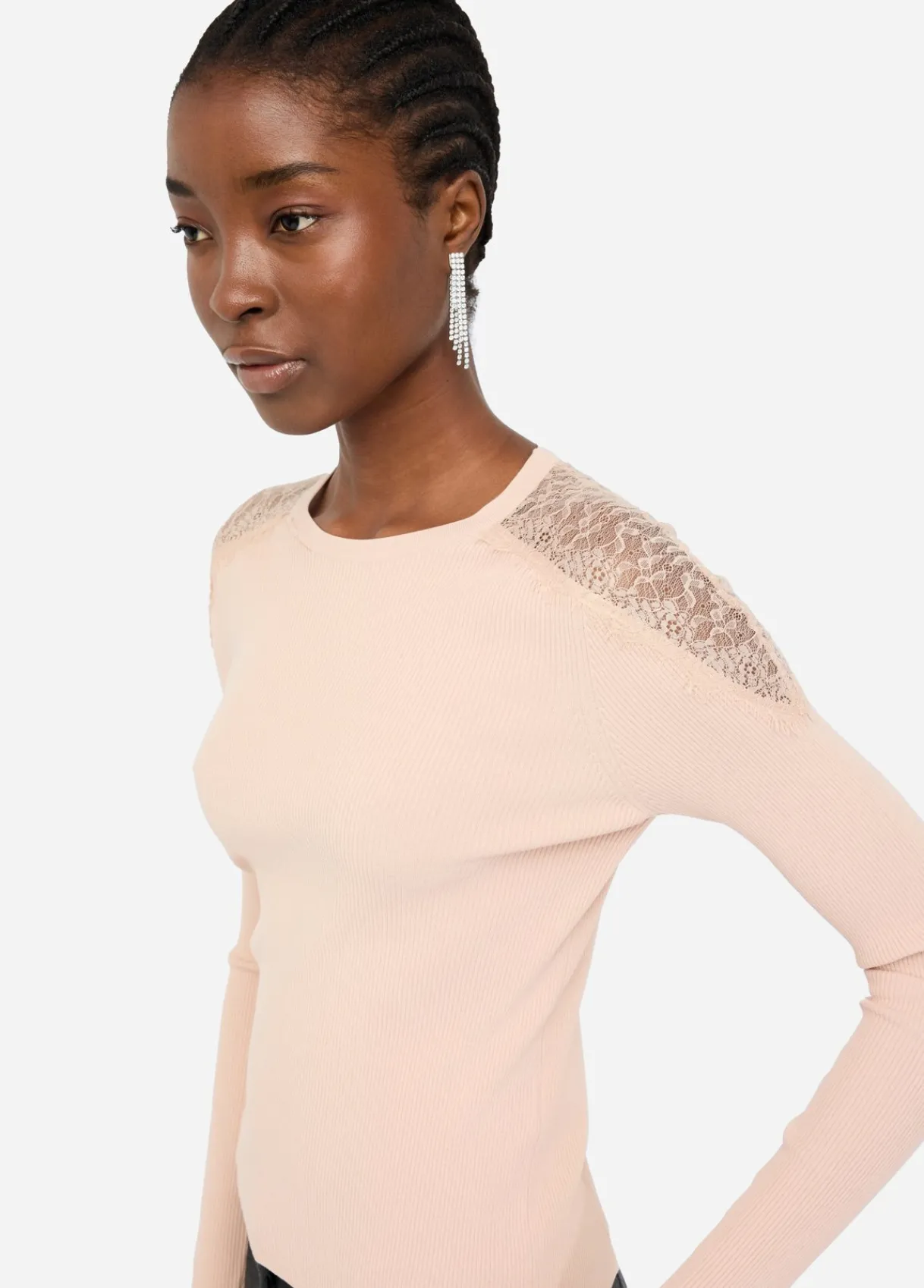 Liu Jo Pull avec dentelle|Femme Mailles